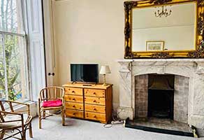 Photo inside our First Floor Buckingham Terrace Flat in the West End of Glasgow