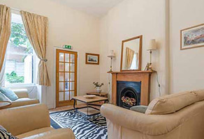 Photo inside our Laurel Street Ground-floor Flat in the West End of Glasgow