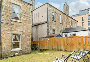 Photo inside our Laurel Street Ground-floor Flat in the West End of Glasgow