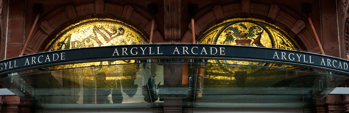 Argyll Arcade in Glasgow