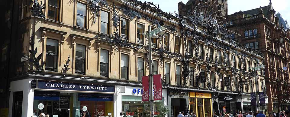 Prince's Square in Glasgow